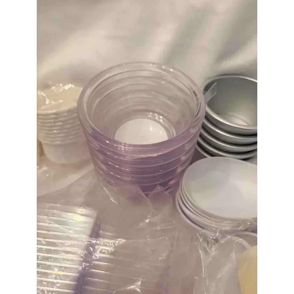Lot of Portion Cups No Lids Mini Condiment Containers Disposable Party Catering